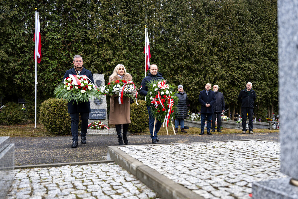 Narodowy Dzień Pamięci „Żołnierzy Wyklętych” w Katowicach, 3 marca 2025. Fot.: IPN Krzysztof Łojko