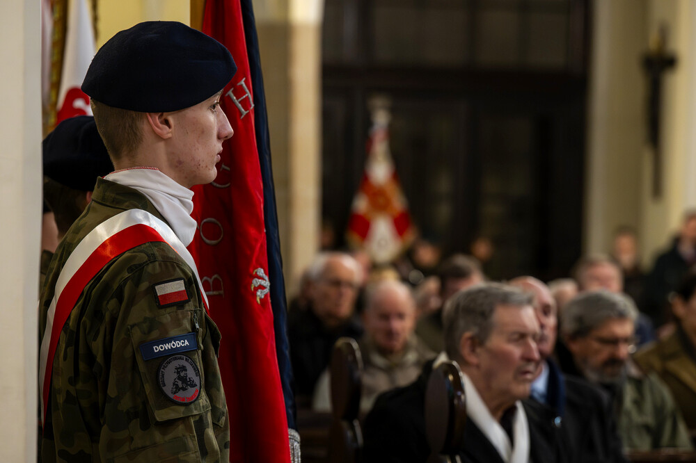 Narodowy Dzień Pamięci „Żołnierzy Wyklętych” w Katowicach, 3 marca 2025. Fot.: IPN Krzysztof Łojko