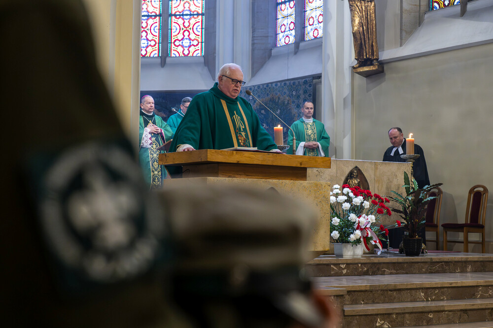 Narodowy Dzień Pamięci „Żołnierzy Wyklętych” w Katowicach, 3 marca 2025. Fot.: IPN Krzysztof Łojko