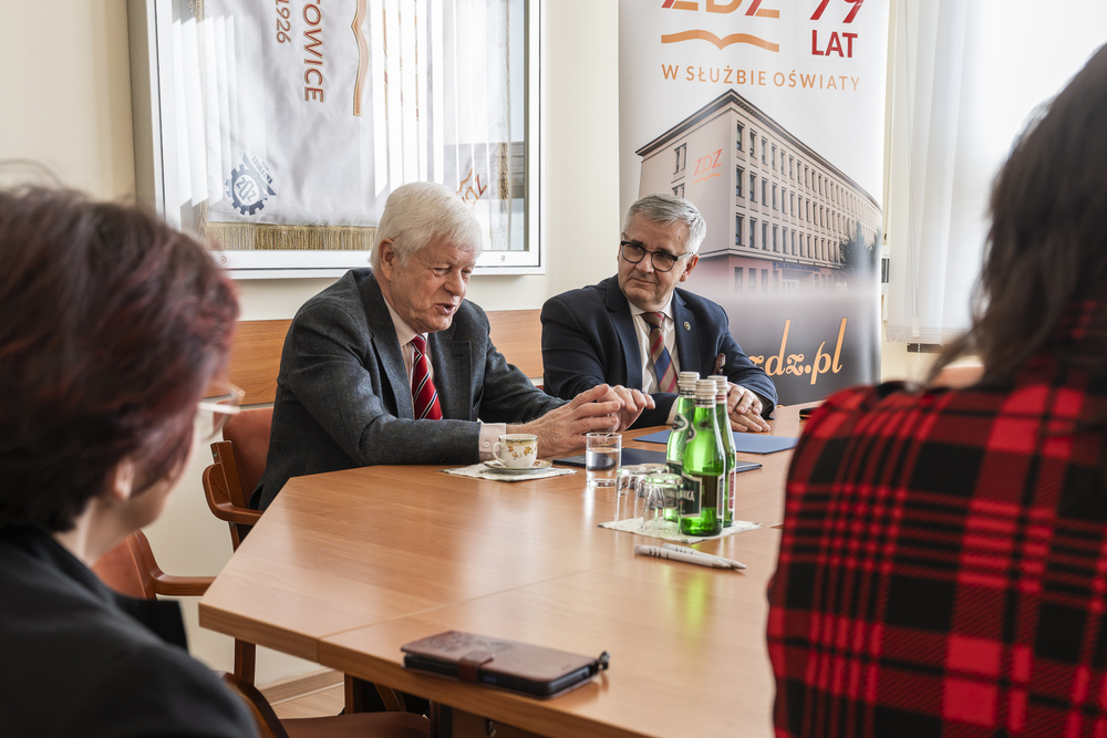 Porozumienie o współpracy pomiędzy katowickim IPN a Zakładem Doskonalenia Zawodowego w Katowicach – Katowice, 5 marca 2025. Fot.: IPN Krzysztof Łojko