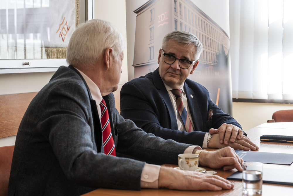 Porozumienie o współpracy pomiędzy katowickim IPN a Zakładem Doskonalenia Zawodowego w Katowicach – Katowice, 5 marca 2025. Fot.: IPN Krzysztof Łojko