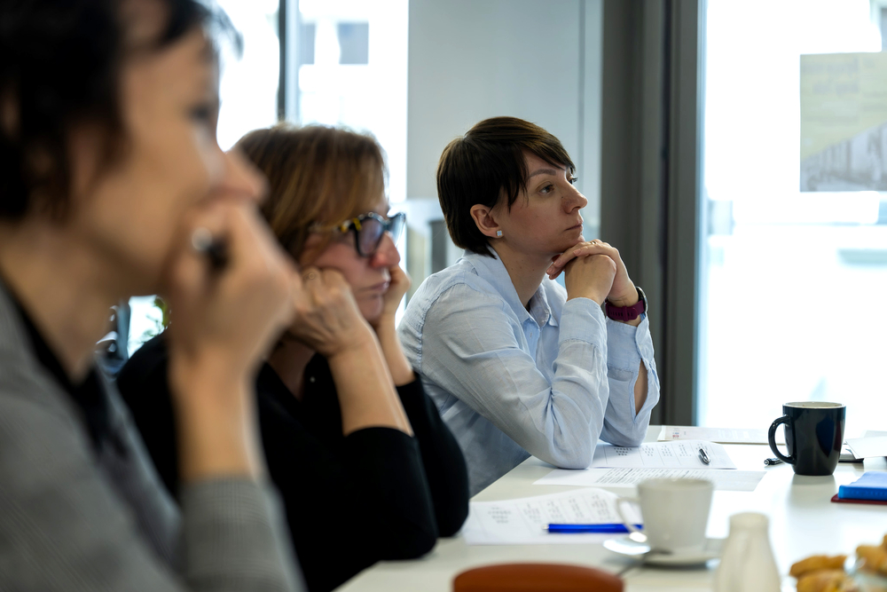 Półfinały XI edycji ogólnopolskiego konkursu recytatorskiego„W kręgu poezji i prozy lagrowej więźniarek KL Ravensbrück im. Wandy Półtawskiej” – Katowice, 12 marca 2025. Fot.: IPN Krzysztof Łojko