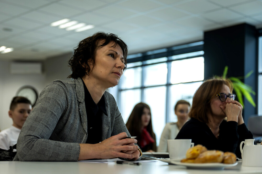 Półfinały XI edycji ogólnopolskiego konkursu recytatorskiego„W kręgu poezji i prozy lagrowej więźniarek KL Ravensbrück im. Wandy Półtawskiej” – Katowice, 12 marca 2025. Fot.: IPN Krzysztof Łojko