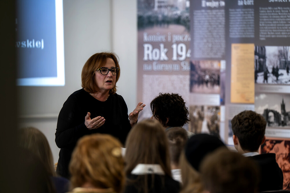 Półfinały XI edycji ogólnopolskiego konkursu recytatorskiego„W kręgu poezji i prozy lagrowej więźniarek KL Ravensbrück im. Wandy Półtawskiej” – Katowice, 12 marca 2025. Fot.: IPN Krzysztof Łojko