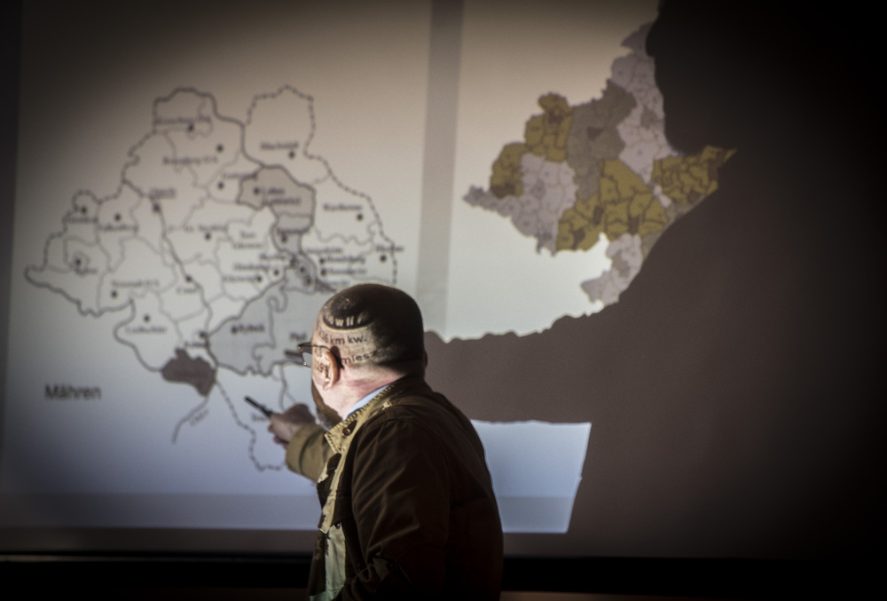 Wykład "Tragedia Górnośląska 1945. Fakty. Interpretacje. Hipotezy." – Bieruń, 11 marca 2025. Fot.: IPN.