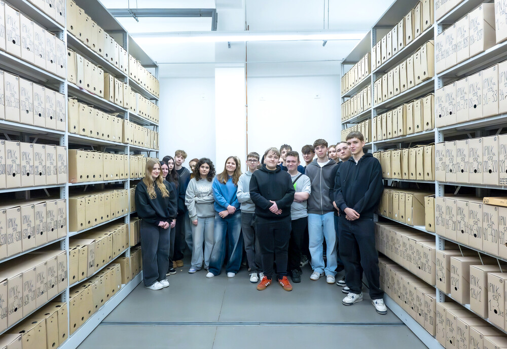 Zajęcia edukacyjne „Co kryją archiwa IPN“ – Katowice, 13 marca 2025. Fot.: IPN Krzysztof Łojko