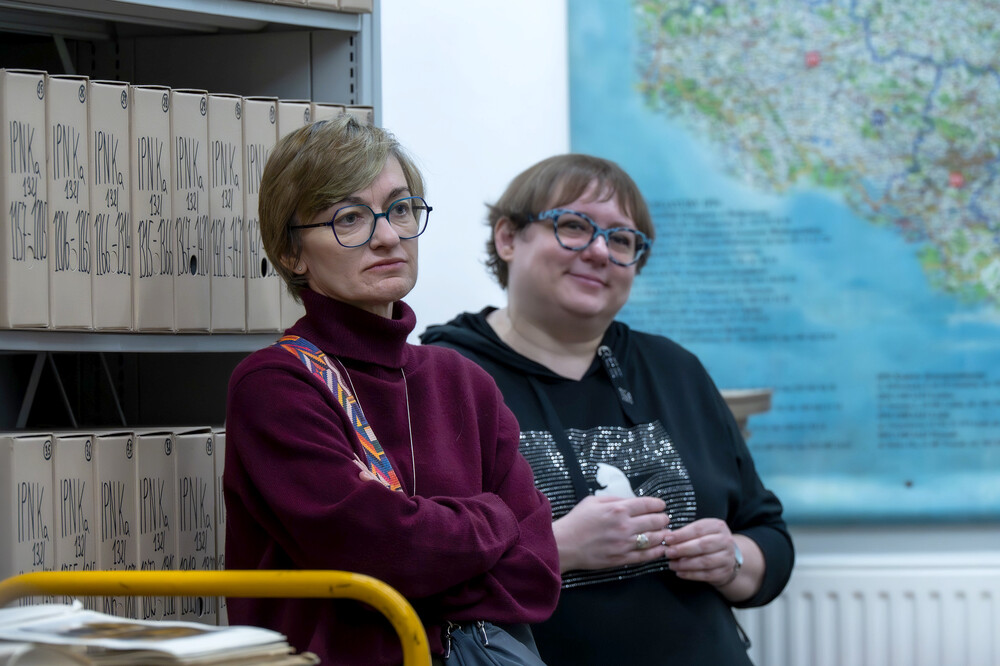 Zajęcia edukacyjne „Co kryją archiwa IPN“ – Katowice, 13 marca 2025. Fot.: IPN Krzysztof Łojko