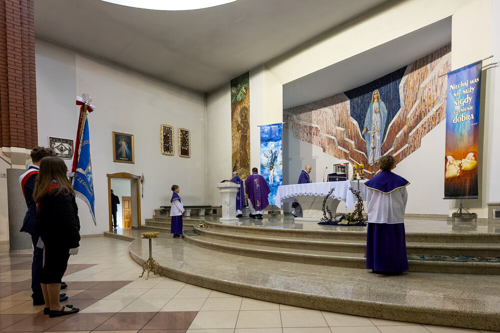 Upamiętnienie młodzieżowej organizacji antykomunistycznej „Tajne Harcerstwo Krajowe – Szeregi Wolności“ – Lędziny, 14 marca 2025. Fot.: IPN Krzysztof Łojko