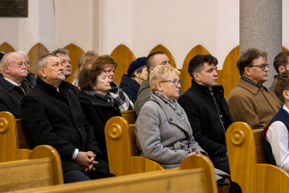 Upamiętnienie młodzieżowej organizacji antykomunistycznej „Tajne Harcerstwo Krajowe – Szeregi Wolności“ – Lędziny, 14 marca 2025. Fot.: IPN Krzysztof Łojko