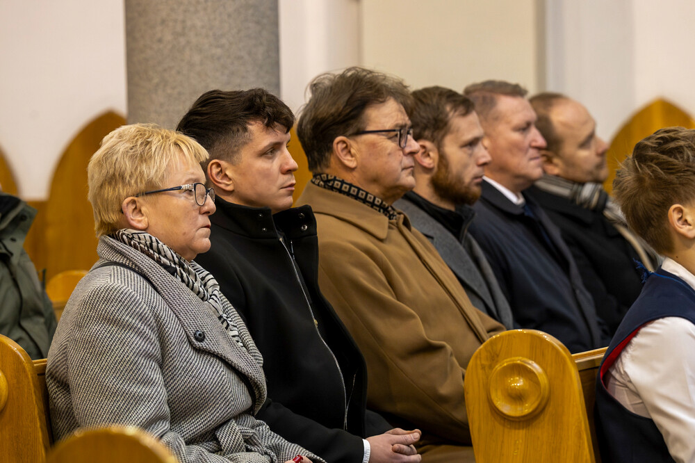 Upamiętnienie młodzieżowej organizacji antykomunistycznej „Tajne Harcerstwo Krajowe – Szeregi Wolności“ – Lędziny, 14 marca 2025. Fot.: IPN Krzysztof Łojko