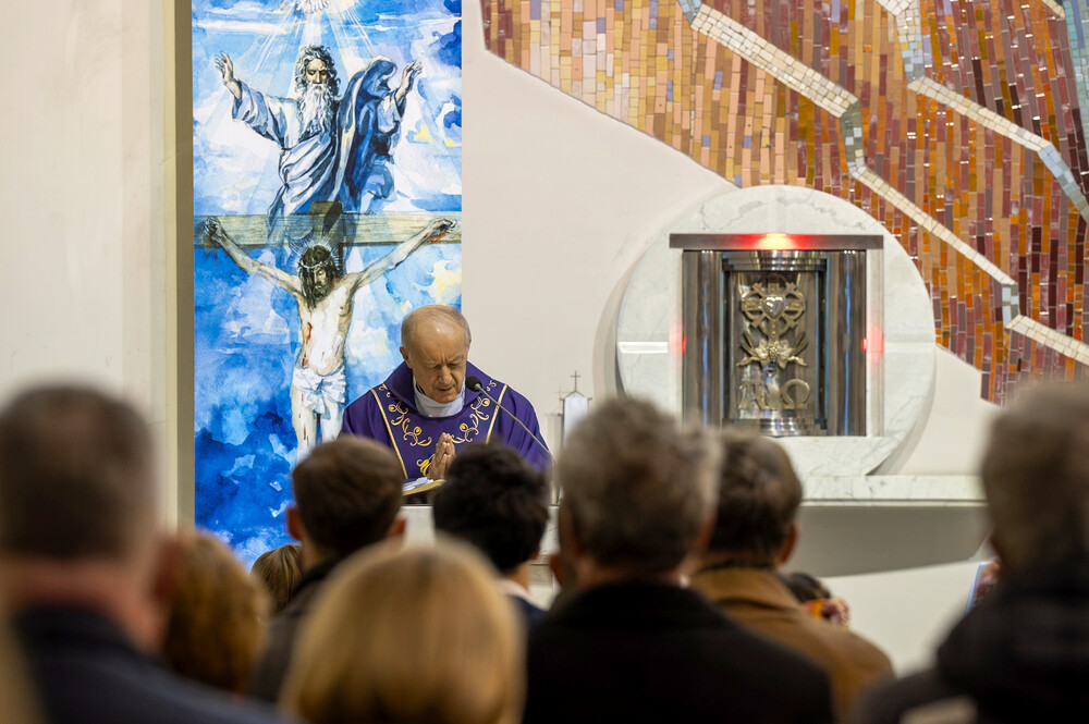 Upamiętnienie młodzieżowej organizacji antykomunistycznej „Tajne Harcerstwo Krajowe – Szeregi Wolności“ – Lędziny, 14 marca 2025. Fot.: IPN Krzysztof Łojko