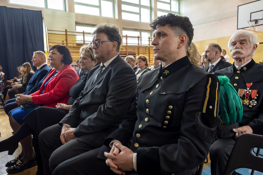 Upamiętnienie młodzieżowej organizacji antykomunistycznej „Tajne Harcerstwo Krajowe – Szeregi Wolności“ – Lędziny, 14 marca 2025. Fot.: IPN Krzysztof Łojko