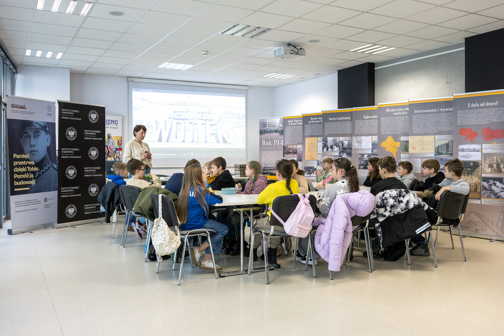 Zajęcia dla najmłodszych w Przystanku Historia w Katowicach: „Co by było, gdyby zwierzęta mówiły?” – Katowice, 18 marca 2025. Fot.: IPN Krzysztof Łojko