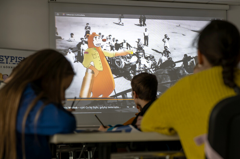 Zajęcia dla najmłodszych w Przystanku Historia w Katowicach: „Co by było, gdyby zwierzęta mówiły?” – Katowice, 18 marca 2025. Fot.: IPN Krzysztof Łojko