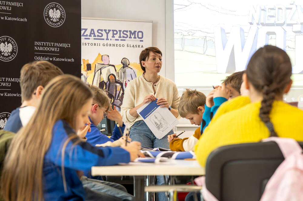 Zajęcia dla najmłodszych w Przystanku Historia w Katowicach: „Co by było, gdyby zwierzęta mówiły?” – Katowice, 18 marca 2025. Fot.: IPN Krzysztof Łojko