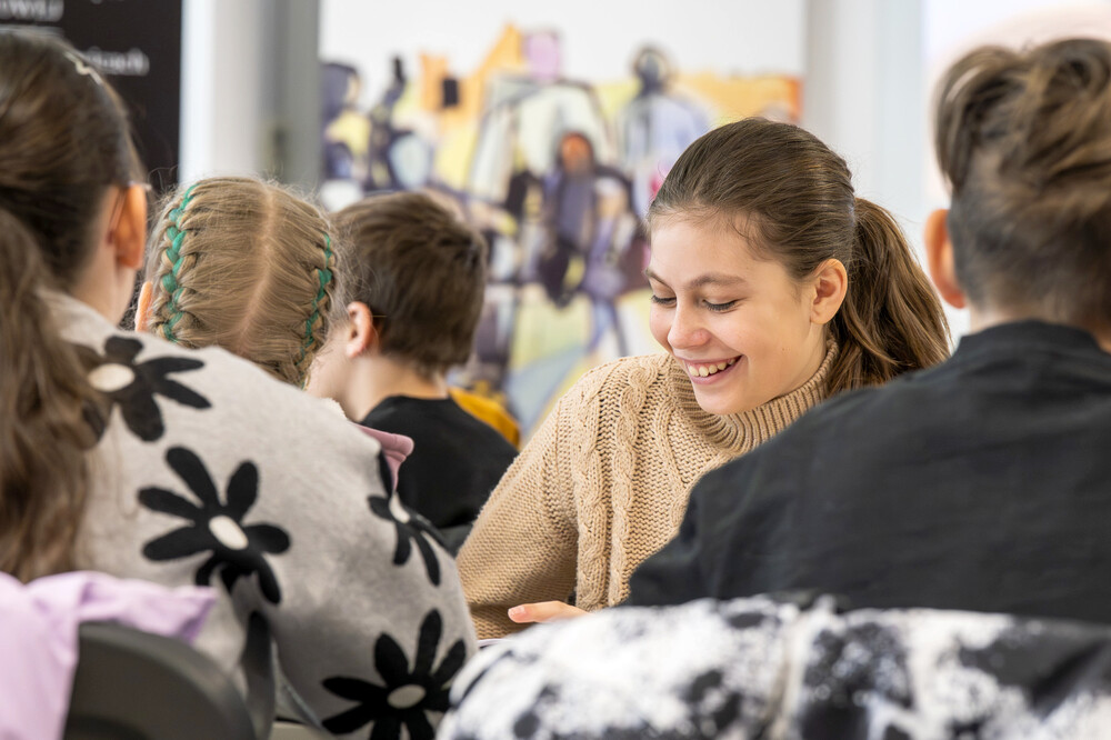 Zajęcia dla najmłodszych w Przystanku Historia w Katowicach: „Co by było, gdyby zwierzęta mówiły?” – Katowice, 18 marca 2025. Fot.: IPN Krzysztof Łojko