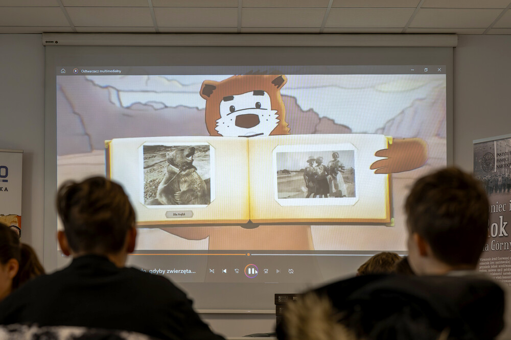 Zajęcia dla najmłodszych w Przystanku Historia w Katowicach: „Co by było, gdyby zwierzęta mówiły?” – Katowice, 18 marca 2025. Fot.: IPN Krzysztof Łojko
