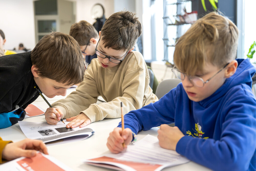 Zajęcia dla najmłodszych w Przystanku Historia w Katowicach: „Co by było, gdyby zwierzęta mówiły?” – Katowice, 18 marca 2025. Fot.: IPN Krzysztof Łojko