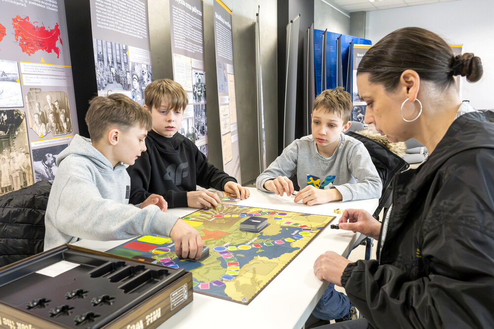 Zajęcia dla najmłodszych w Przystanku Historia w Katowicach: „Co by było, gdyby zwierzęta mówiły?” – Katowice, 18 marca 2025. Fot.: IPN Krzysztof Łojko