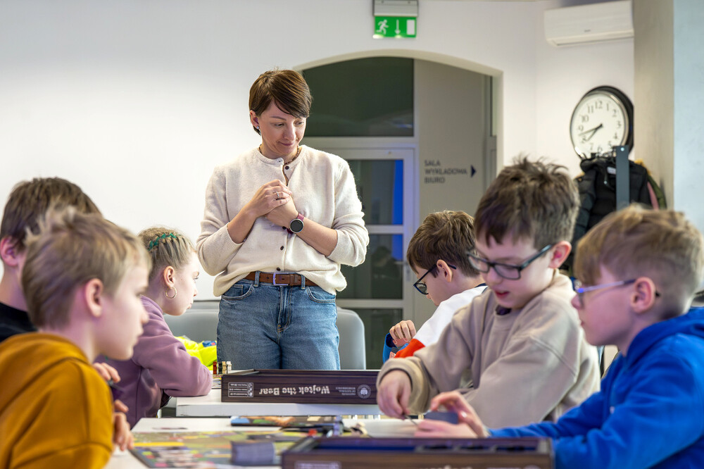 Zajęcia dla najmłodszych w Przystanku Historia w Katowicach: „Co by było, gdyby zwierzęta mówiły?” – Katowice, 18 marca 2025. Fot.: IPN Krzysztof Łojko