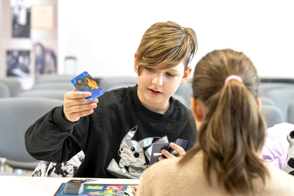 Zajęcia dla najmłodszych w Przystanku Historia w Katowicach: „Co by było, gdyby zwierzęta mówiły?” – Katowice, 18 marca 2025. Fot.: IPN Krzysztof Łojko