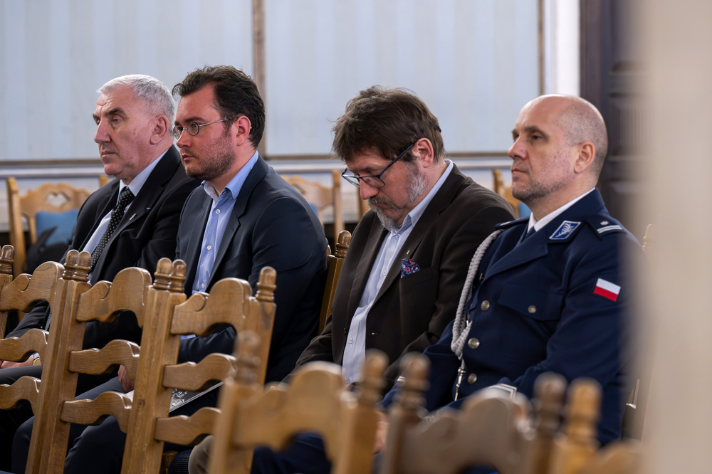 Otwarcie wystawy „Walczyć, ale czym? Jak Polacy uzbroili swoją milionową armię do wojny z sowiecką Rosją? Działalność Polskiej Wojskowej Misji Zakupów w Paryżu w latach 1919-1921” – Warszawa, 19 marca 2025. Fot.: IPN Krzysztof Łojko