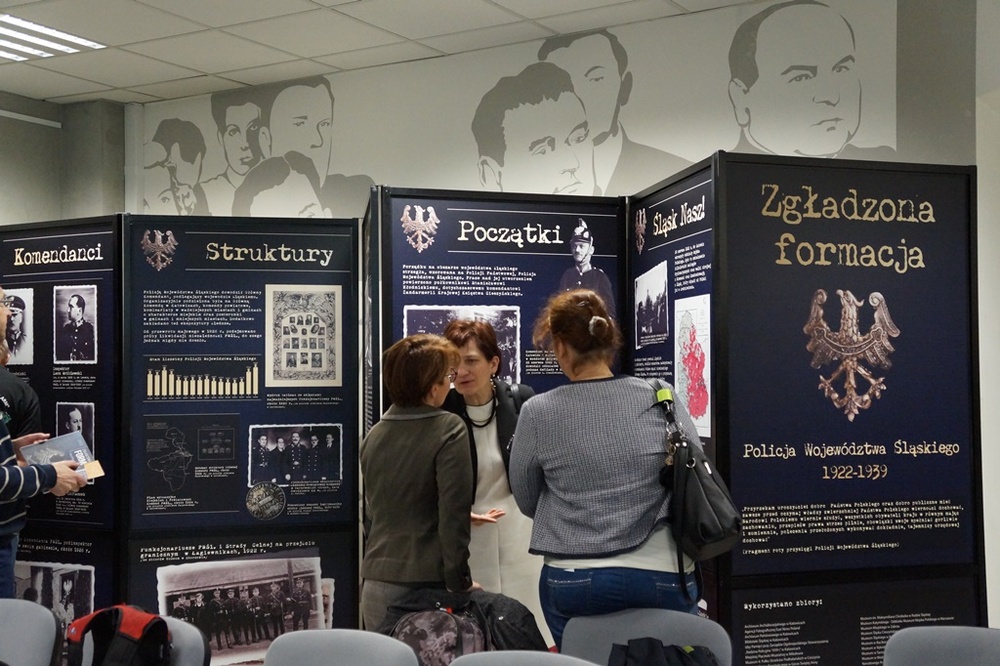 Wystawa „Zgładzona formacja. Policja Województwa Śląskiego 1922–1939”. fot. arch.