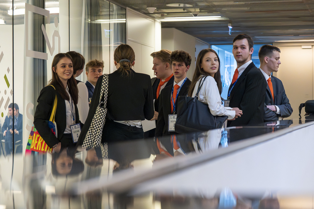 Faza eliminacyjna X Turnieju Debat Historycznych IPN w Katowicach, 27 marca 2025. Fot.: IPN Krzysztof Łojko