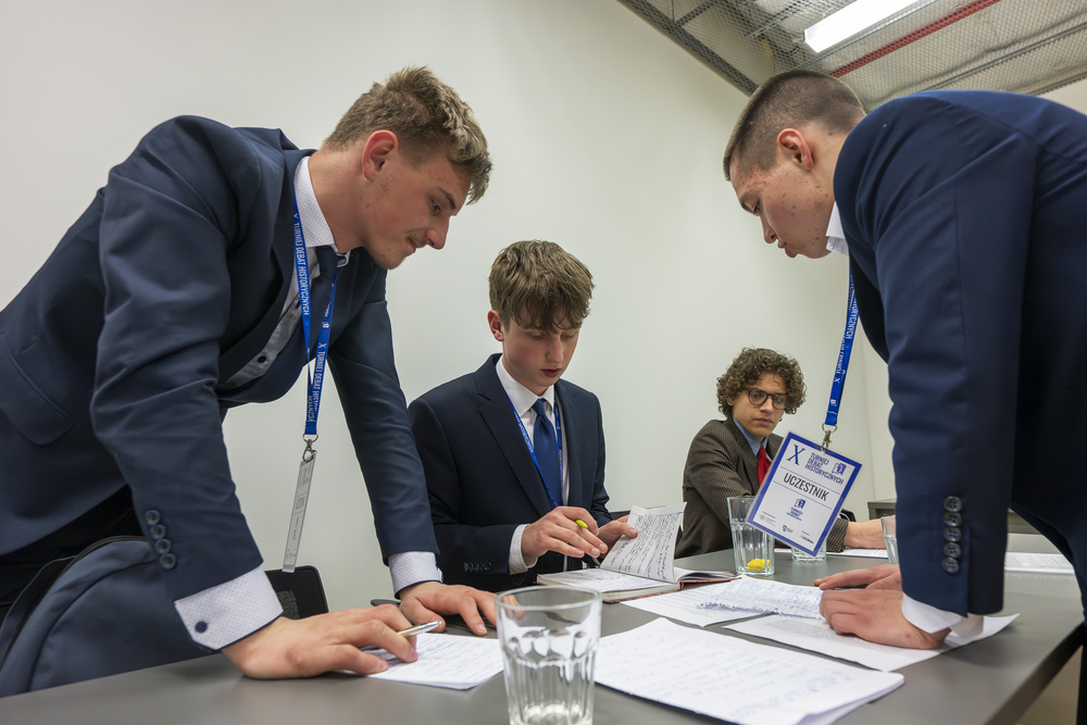 Faza eliminacyjna X Turnieju Debat Historycznych IPN w Katowicach, 27 marca 2025. Fot.: IPN Krzysztof Łojko