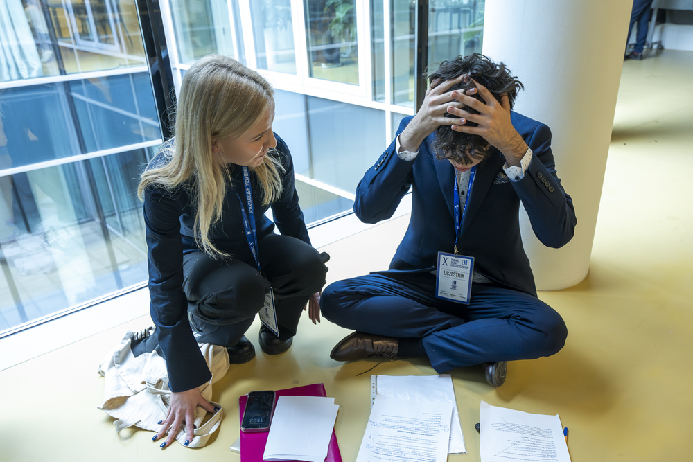 Faza eliminacyjna X Turnieju Debat Historycznych IPN w Katowicach, 27 marca 2025. Fot.: IPN Krzysztof Łojko