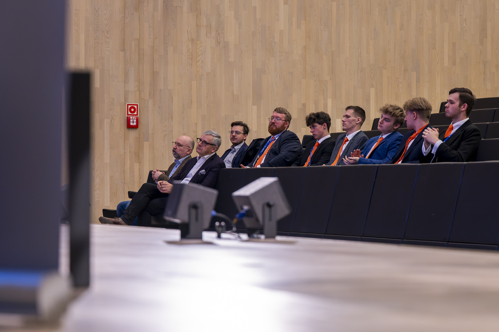 Faza eliminacyjna X Turnieju Debat Historycznych IPN w Katowicach, 27 marca 2025. Fot.: IPN Krzysztof Łojko