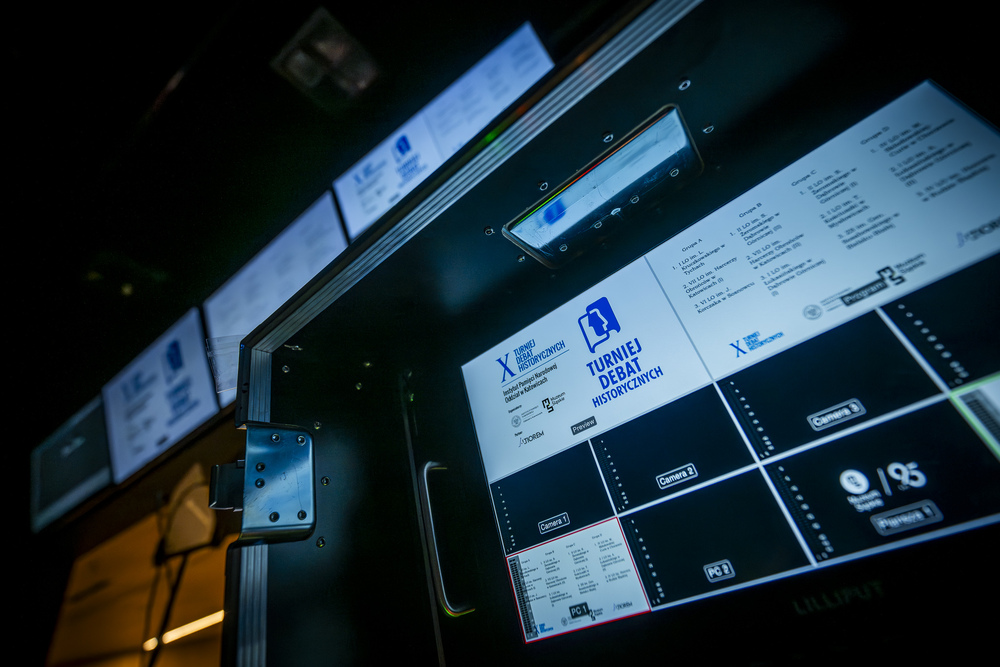 Faza eliminacyjna X Turnieju Debat Historycznych IPN w Katowicach, 27 marca 2025. Fot.: IPN Krzysztof Łojko