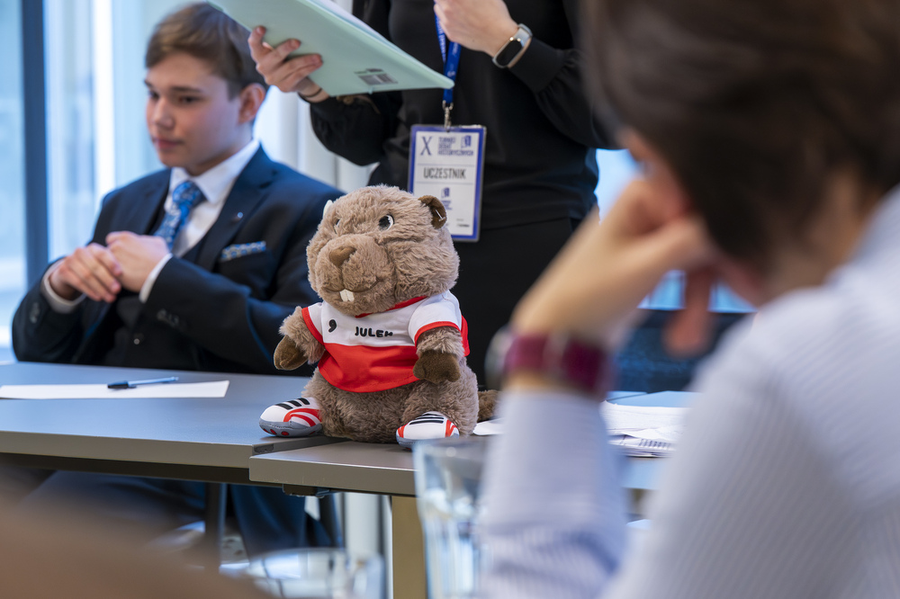 Faza eliminacyjna X Turnieju Debat Historycznych IPN w Katowicach, 27 marca 2025. Fot.: IPN Krzysztof Łojko