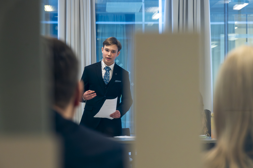 Faza eliminacyjna X Turnieju Debat Historycznych IPN w Katowicach, 27 marca 2025. Fot.: IPN Krzysztof Łojko