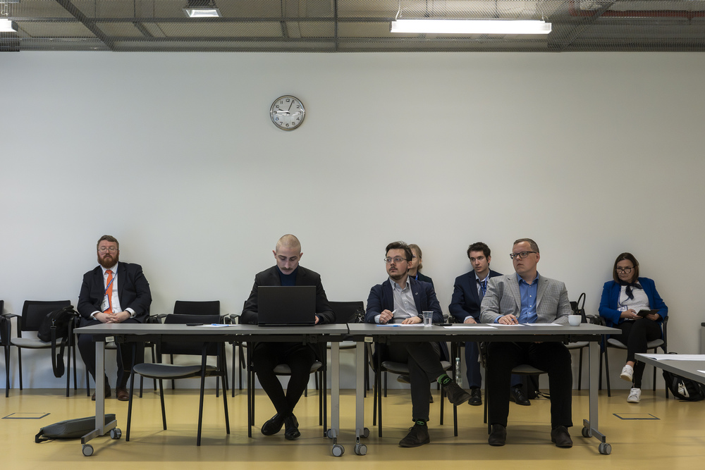 Faza eliminacyjna X Turnieju Debat Historycznych IPN w Katowicach, 27 marca 2025. Fot.: IPN Krzysztof Łojko