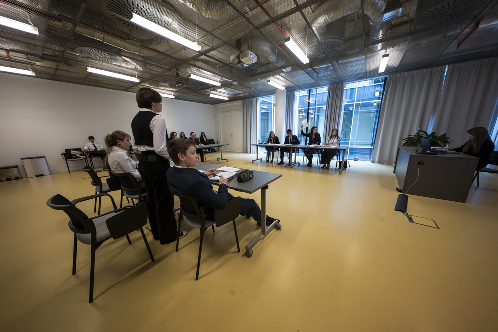 Faza eliminacyjna X Turnieju Debat Historycznych IPN w Katowicach, 27 marca 2025. Fot.: IPN Krzysztof Łojko