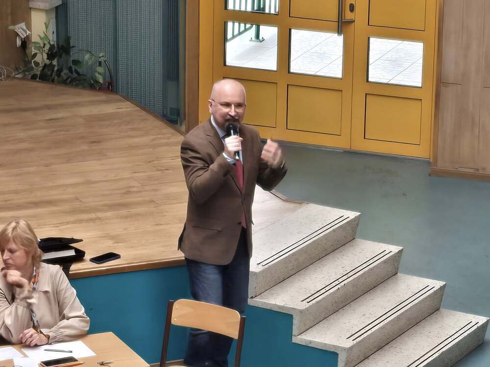 Konkurs „80 lat po wojnie – czy pamiętamy”. Fot. III LO im. Jana Pawła II w Rudzie Śląskiej