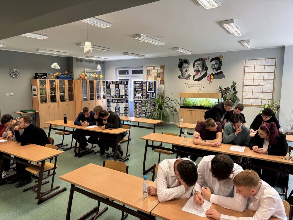 Konkurs „80 lat po wojnie – czy pamiętamy”. Fot. III LO im. Jana Pawła II w Rudzie Śląskiej