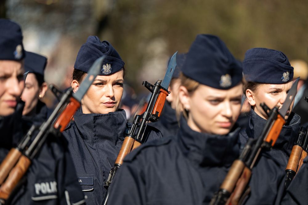 III Katyński Marsz Pamięci Służb Mundurowych Województwa Śląskiego – Katowice, 3 kwietnia 2025. Fot.: IPN Krzysztof Łojko