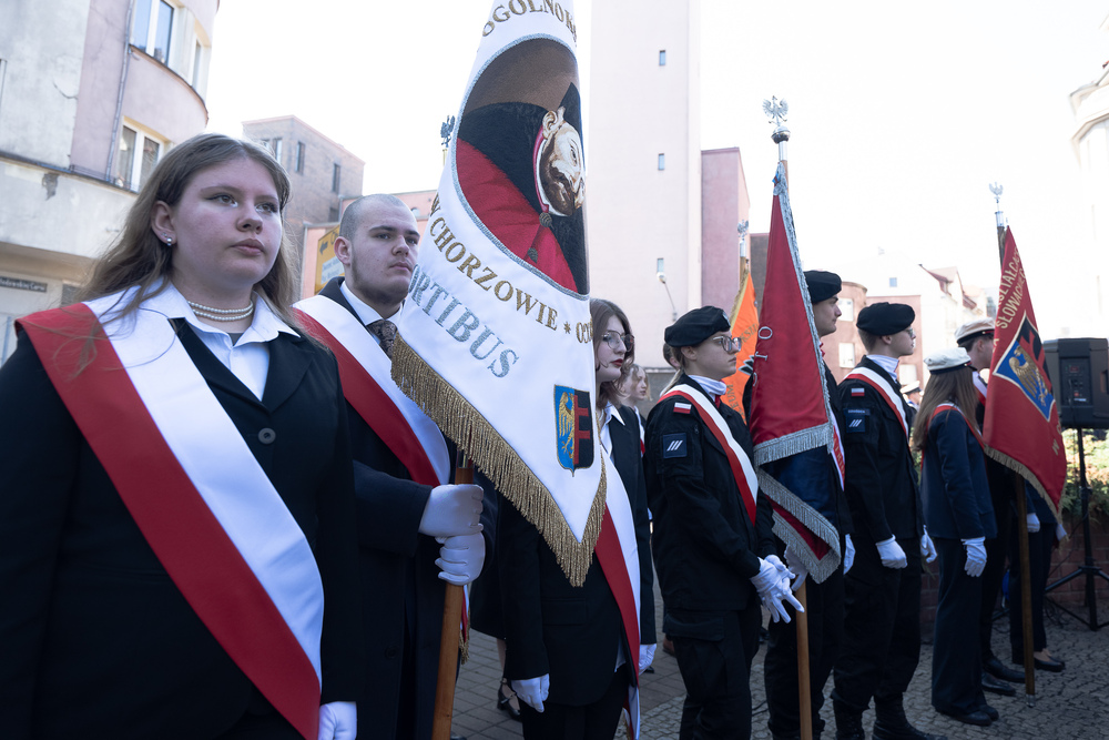 III Katyński Marsz Pamięci Służb Mundurowych Województwa Śląskiego – Katowice, 3 kwietnia 2025. Fot.: IPN Krzysztof Łojko