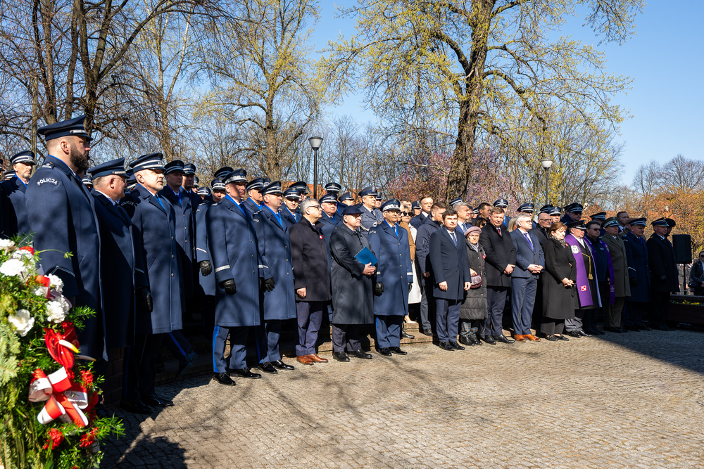 III Katyński Marsz Pamięci Służb Mundurowych Województwa Śląskiego – Katowice, 3 kwietnia 2025. Fot.: IPN Krzysztof Łojko