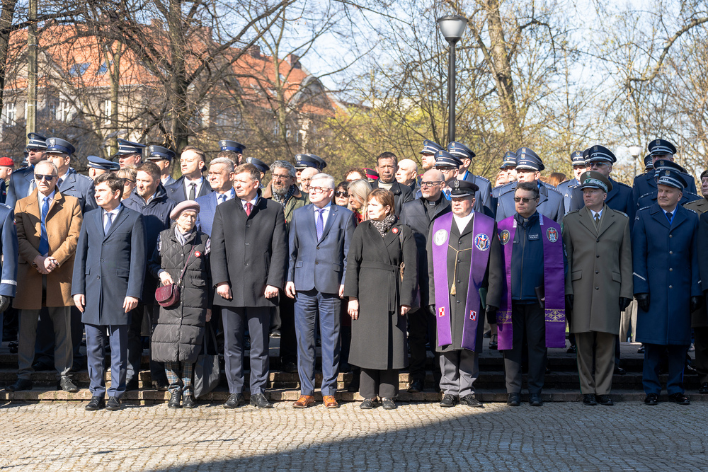 III Katyński Marsz Pamięci Służb Mundurowych Województwa Śląskiego – Katowice, 3 kwietnia 2025. Fot.: IPN Krzysztof Łojko