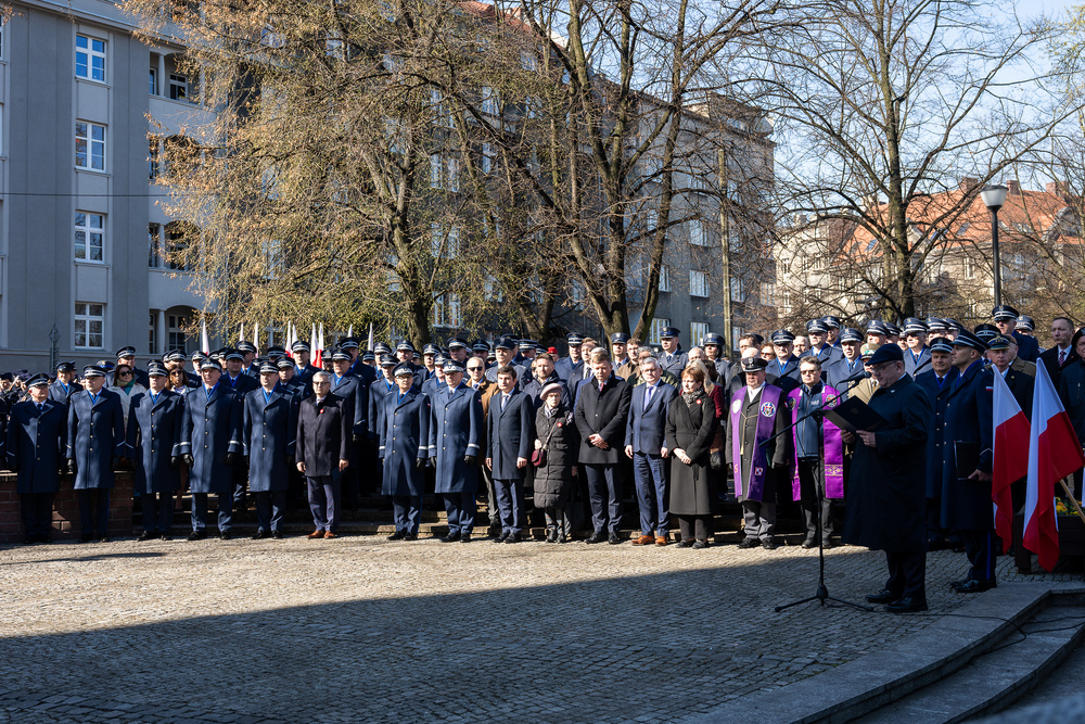 III Katyński Marsz Pamięci Służb Mundurowych Województwa Śląskiego – Katowice, 3 kwietnia 2025. Fot.: IPN Krzysztof Łojko