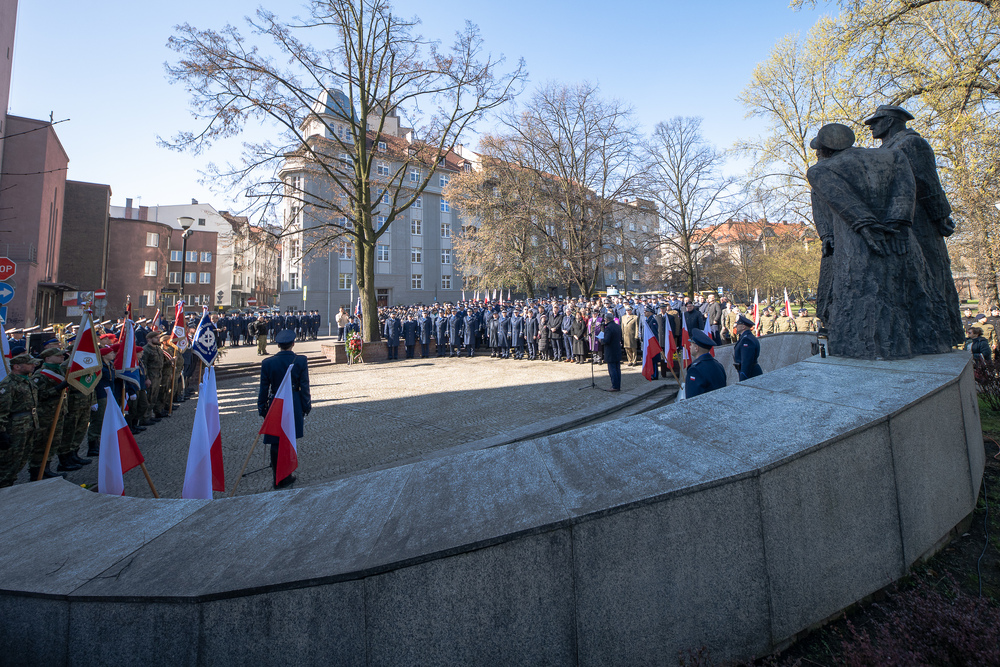 III Katyński Marsz Pamięci Służb Mundurowych Województwa Śląskiego – Katowice, 3 kwietnia 2025. Fot.: IPN Krzysztof Łojko
