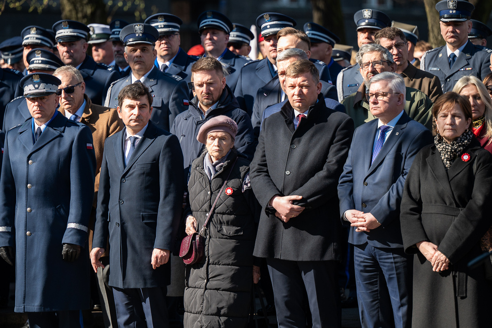 III Katyński Marsz Pamięci Służb Mundurowych Województwa Śląskiego – Katowice, 3 kwietnia 2025. Fot.: IPN Krzysztof Łojko