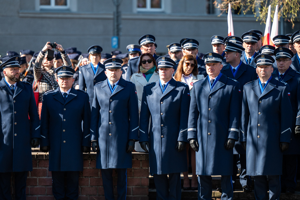 III Katyński Marsz Pamięci Służb Mundurowych Województwa Śląskiego – Katowice, 3 kwietnia 2025. Fot.: IPN Krzysztof Łojko