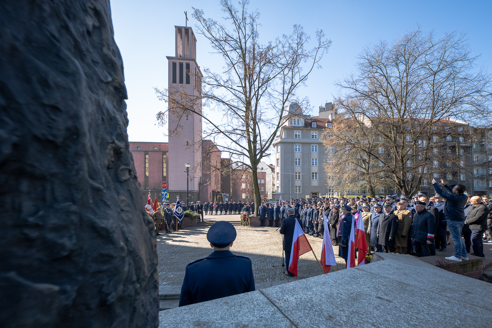III Katyński Marsz Pamięci Służb Mundurowych Województwa Śląskiego – Katowice, 3 kwietnia 2025. Fot.: IPN Krzysztof Łojko