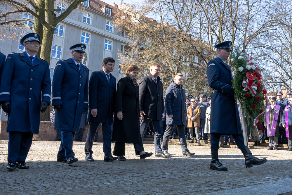 III Katyński Marsz Pamięci Służb Mundurowych Województwa Śląskiego – Katowice, 3 kwietnia 2025. Fot.: IPN Krzysztof Łojko