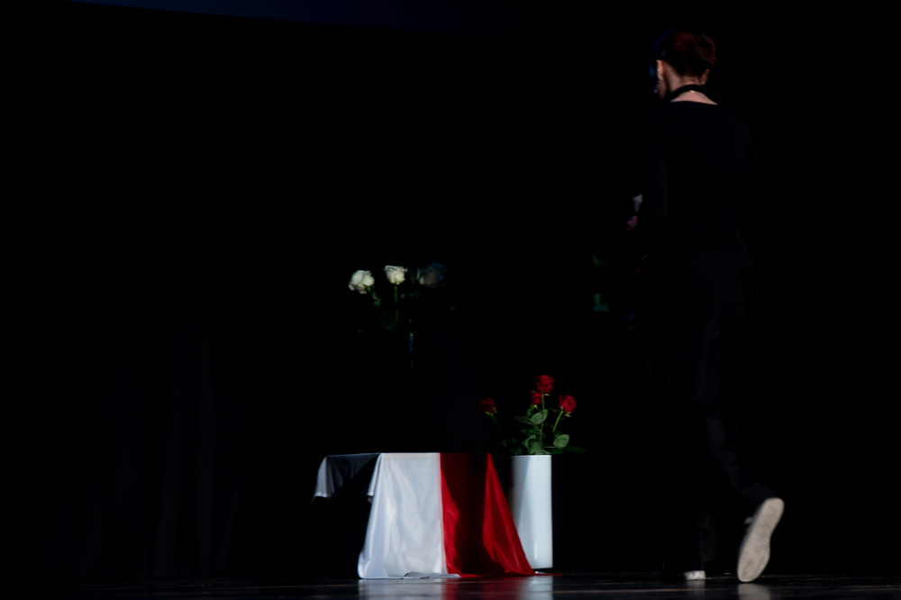 Gala finałowa XI edycji ogólnopolskiego konkursu recytatorskiego „W kręgu poezji i prozy lagrowej więźniarek KL Ravensbrück“ im. Wandy Półtawskiej – Ruda Śląska, 9 kwietnia 2025. Fot.: IPN Krzysztof Łojko