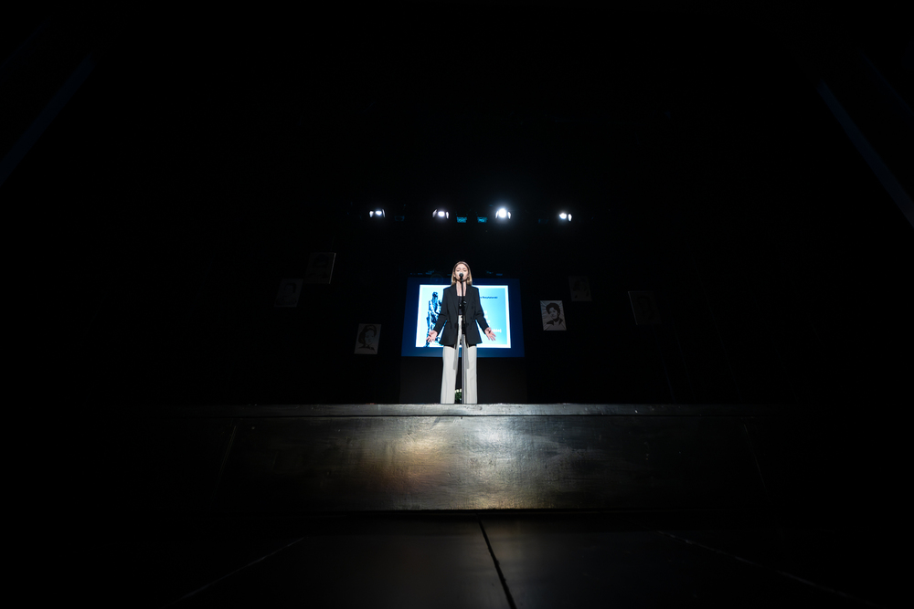 Gala finałowa XI edycji ogólnopolskiego konkursu recytatorskiego „W kręgu poezji i prozy lagrowej więźniarek KL Ravensbrück“ im. Wandy Półtawskiej – Ruda Śląska, 9 kwietnia 2025. Fot.: IPN Krzysztof Łojko